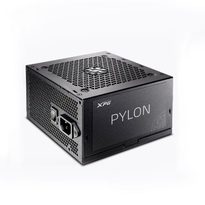 Блок питания, XPG, Pylon, PYLON750B-BKCEU, 750W, ATX, Bronze, APFC, 20+4 pin, 4+4 pin, 8pin, 8*Sata, 3*Molex, 4*PCI-E 6+2 pin, Non-modular, Вентилятор 12 см, Чёрный