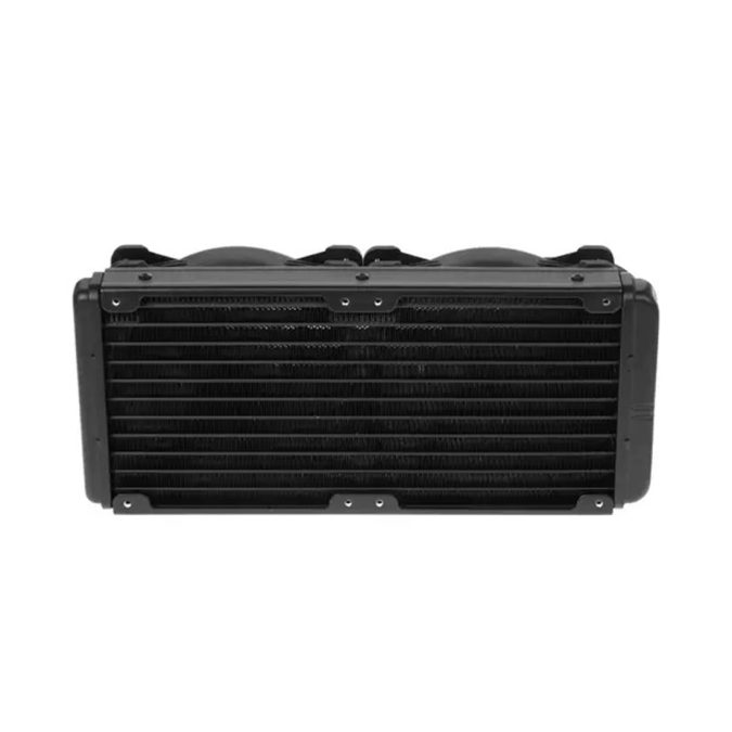 Кулер с водяным охлаждением, XPG, Levantex 240, LEVANTEX240-BKCWW, TDP 250W, Intel: LGA 1700, 1200, 115x и AMD: AM5, AM4, 2*120 ARGB, 600-2000 RPM ± 10%, 61.5 CFM, 18.17 dB(A), 4pin PWM, 272x121x27мм, Чёрный