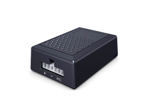 Датчик системы мониторинга и управления зарядом АКБ, CyberPower, BP100-12VT, Определение состояния батареи: Сопротивление , Напряжение , Температура, Напряжение аккумуляторной батареи ( В пост. ): 12, Номинальная емкость батареи ( AH ):5-200, Баланс заряда ( mV ): ± 30, Интерфейс связи: RJ25