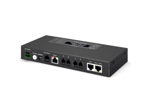 Контроллер системы мониторинга и управления зарядом АКБ, CyberPower, BM100, Диапазон входного напряжения постоянного тока ( В пост. ): 15-60, Количество контролируемых блоков: 4 шт., Количество контролируемых батарей: 480, Интерфейс связи: RJ25
