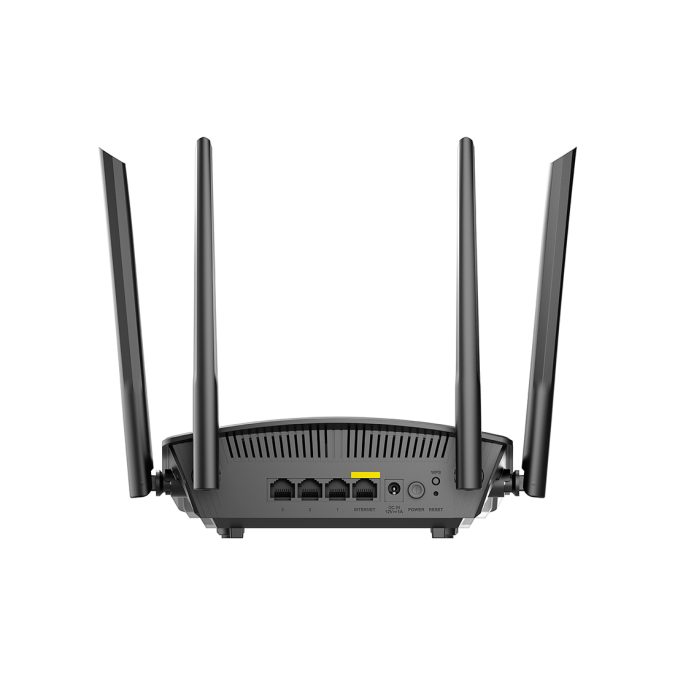 Маршрутизатор, D-Link, DIR-X1860/RU/R1A, 802.11a/b/g/n/ac/ax, AX1800, 1 Порт WAN 10/100/1000BASE-T, 3 порта LAN 10/100/1000BASE-T