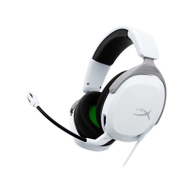 Гарнитура, HyperX, 6H9B7AA, CloudX Stinger 2 Core, Микрофон поворотный гибкий, Динамики 40 мм, 95 дБ, 10Гц–25кГц, Белый