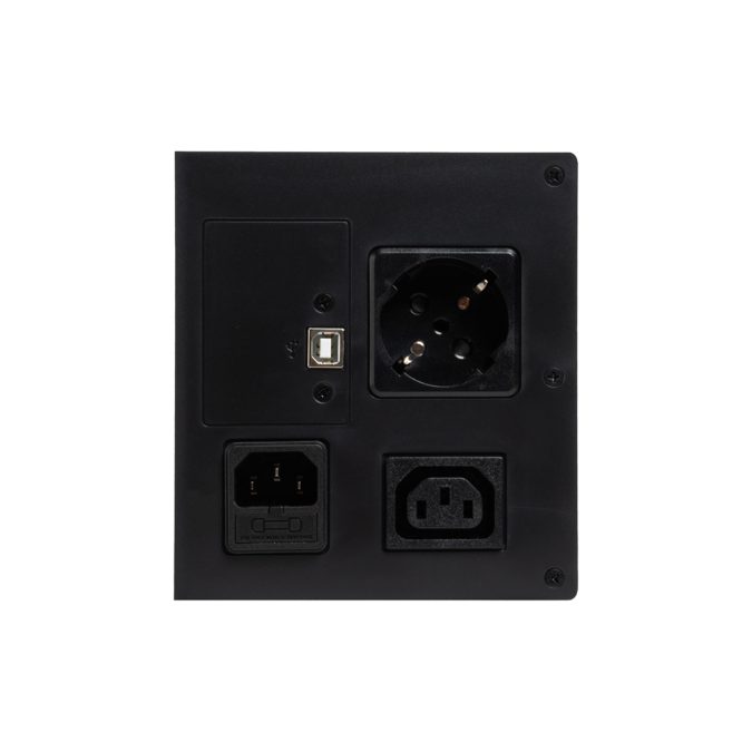 Источник бесперебойного питания, Legrand, Keor SP 600 ВА 310181, Мощность 600ВА/360Вт, Линейно-интерактивный, Напольный, LED индикаторы, Диапазон работы AVR:170-290В, Бат.: 12В/7Ач., Вых: 1 x Schuko, 1 х IEC C13, Чёрно-белый