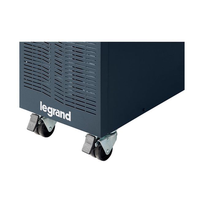 Источник бесперебойного питания, Legrand, Keor S 6 kВA 17' 310128, Мощность 6000ВА/5400Вт, Онлайн, Напольный, ЖК/SNMP/RS-232, Диапазон работы AVR:195-280В, Бат.: 12В/12Ач.*20 шт., Чёрный