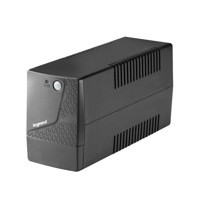 Источник бесперебойного питания, Legrand, Keor SPX 600 ВА 310300, Мощность 600ВА/360Вт, Линейно-интерактивный, Напольный, LED индикаторы, Диапазон работы AVR:160-290В, Бат.: 12В/7Ач., Вых: 2 x Мультистандартные , Чёрный