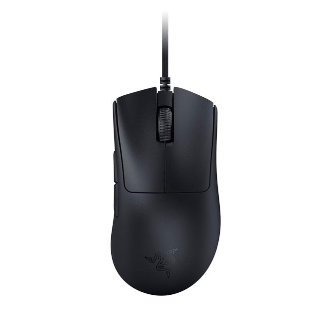 Компьютерная мышь, Razer, DeathAdder V3, RZ01-04640100-R3M1, Игровая, Оптическая, 30000 DPI, 750 IPS, 6 Кнопок, Проводная, USB, 59 г, Чёрный