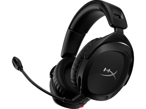 Гарнитура, HyperX, 676A2AA, Stinger 2 Wireless, Микрофон поворотный гибкий, Динамики 50 мм, 97,5 дБ, 10Гц–20.2кГц, DTS Headphone:X, Чёрный, Цветная коробка