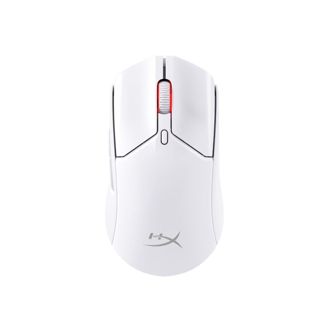 Компьютерная мышь, HyperX, 6N0A9AA, Pulsefire Haste 2 Wireless, Игровая, Оптическая 26000dpi, 650 IPS, 6 кнопок, Беспроводная, USB, Белый