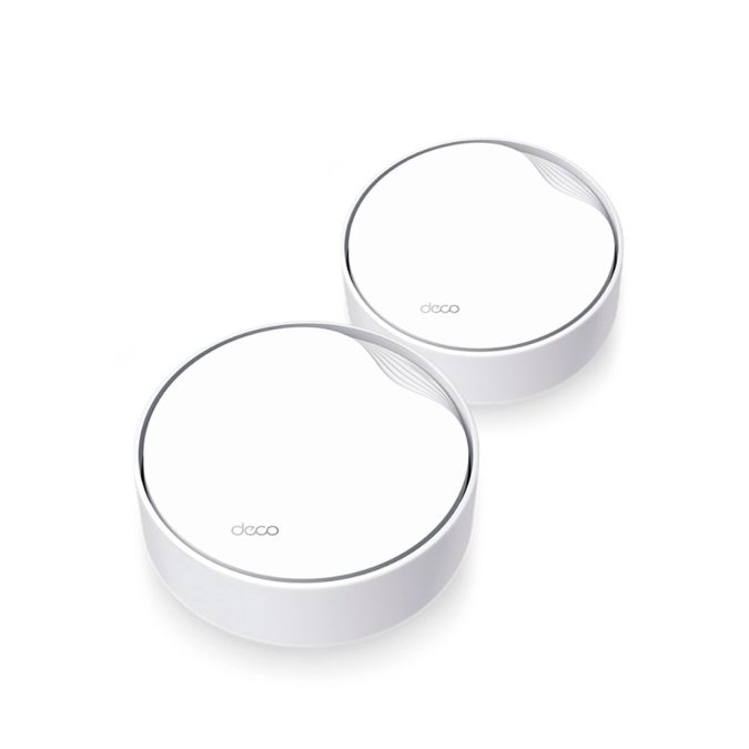 Беспроводная MESH-система Wi-Fi, TP-Link, Deco X50-PoE(2-pack), AX3000, Wi-Fi 6, 2,4 ГГц/5 ГГц, 802.11a/b/g/n/ac/ax, 2 порта 2,5 гбит/с WAN/LAN, PoE 802.3at, 2 модуля в комплекте