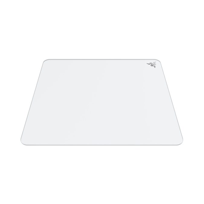 Коврик стеклянный для компьютерной мыши, Razer, Atlas, RZ02-04890200-R3M1, 455*400*5мм, 2 кг, Премиальное закаленное стекло, Противоскользящее резиновое основание, Сверхгладкая поверхность, Белый