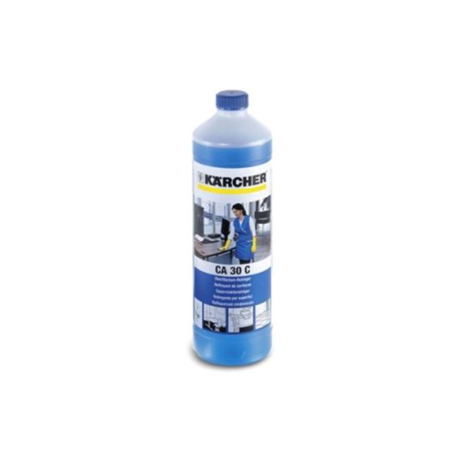 Cредство для очистки поверхностей, KARCHER, CA 30 C (1 л) 6.295-681.0, 1000мл, Ph11,2 (концентрат), цвет синий