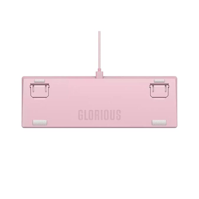 Клавиатура, Glorious, GMMK2 Compact, GLO-GMMK2-65-FOX-P, Игровая, Механические переключатели, Glorious Fox Linear Switches, RGB подсветка, Розовый