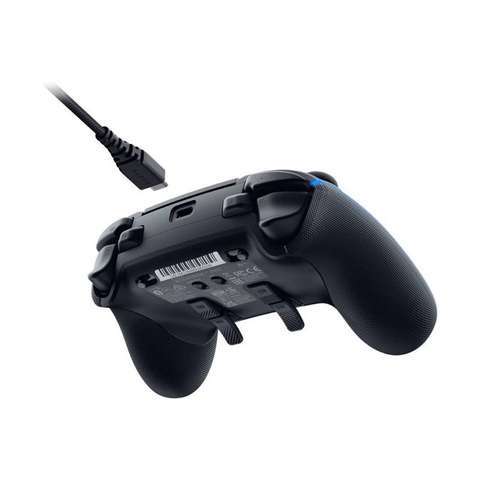 Геймпад, Razer, Wolverine V2 Pro, RZ06-04710100-R3G1, Работает с PlayStation 5 & PC Gaming Controller, 6 дополнительных многофункциональных кнопок, Аналоговый аудио разъем 3,5 мм, Чёрный