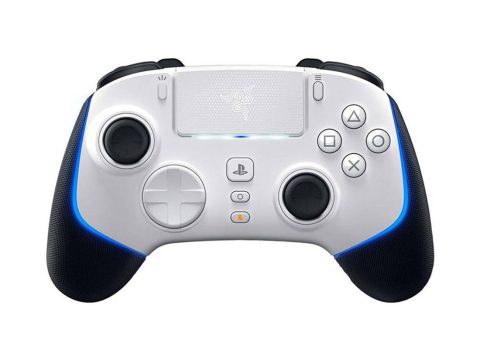 Геймпад, Razer, Wolverine V2 Pro, RZ06-04710200-R3G1, Работает с PlayStation 5 & PC Gaming Controller, 6 дополнительных многофункциональных кнопок, Аналоговый аудио разъем 3,5 мм, Белый