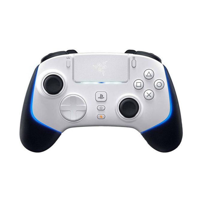 Геймпад, Razer, Wolverine V2 Pro, RZ06-04710200-R3G1, Работает с PlayStation 5 & PC Gaming Controller, 6 дополнительных многофункциональных кнопок, Аналоговый аудио разъем 3,5 мм, Белый