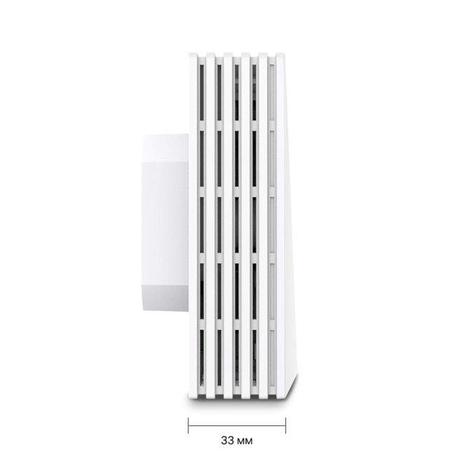 Wi-Fi точка доступа, TP-Link, EAP650-Wall, 802.11a/b/g/n/ac/ax, AX3000, 1 порт Ethernet 1 Гбит/с (с поддержкой PoE IEEE802.3at), Встраиваемая в стену