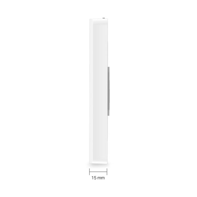 Wi-Fi точка доступа, TP-Link, EAP615-Wall, IEEE 802.11a/b/g/n/ac/ax, AX1800, Uplink: 10/100/1000 Мбит/с Ethernet (1 шт.)• Downlink: 10/100/1000 Мбит/с Ethernet (3 шт.) (один из портов поддерживает PoE Out. Для работы PoE Out требуется подключение PoE+ 802.3at