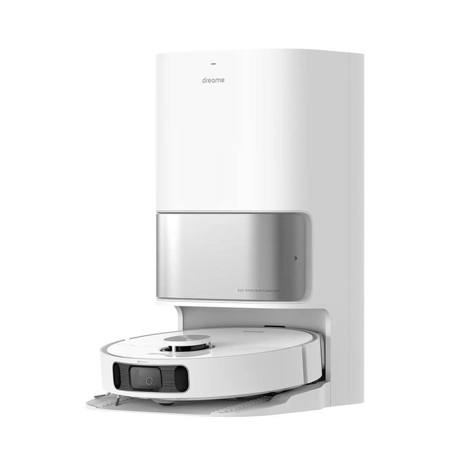 Робот-пылесос, Dreame, Robot Vacuum L10s Ultra, RLS6LADC, Потребляемая мощность 75W, LDS+Dual Lasers + AI, Аккумулятор 5200 мАч, Пылесборник 570 мл, Резервуар для воды 235 мл, Сила всасывания 5000 Па, Уровень шума 59 дБ, Nylon Filter+Hepa, Время работы 150 минут 250, 100–240V ~ 50/60Hz, Станция самоочистки, Полностью автоматическая уборка, Уборка вдоль стены, Белый