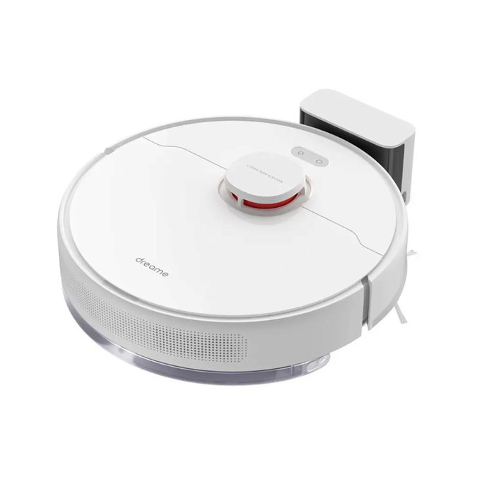 Робот-пылесос, Dreame, Robot Vacuum D10s, LDS, Аккумулятор 5200 мАч, Пылесборник 570 мл, Резервуар для воды 235 мл, Сила всасывания 5000 Па, Уровень шума 63 дБ, Nylon Filter+Hepa, Следует вдоль стены, затем S-образным маршрутом, Время автономной работы 160 минут, Белый