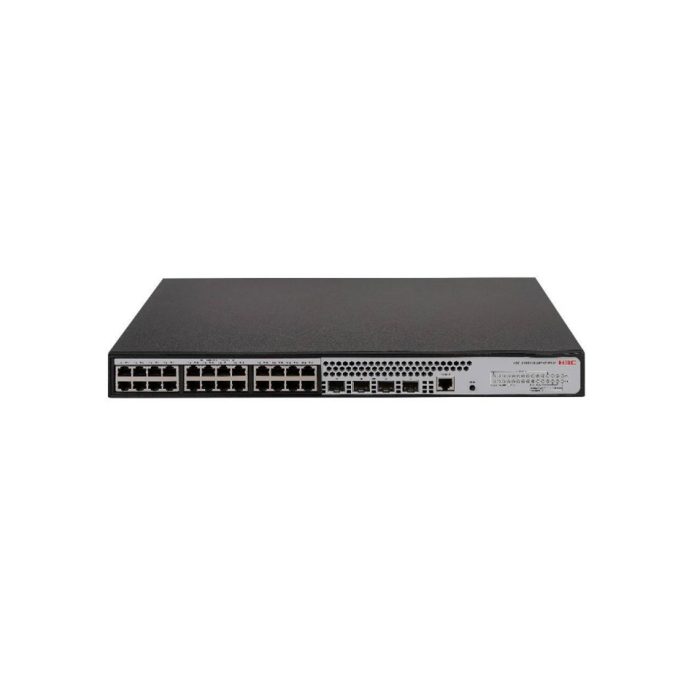 Коммутатор, H3C, LS-1850V2-28P-EI-GL, Управляемый L2, 24 порта 10/100/1000M , 4 порта 1000M SFP, AC 100~240 В, -5°C ~ +50°C, стоечный