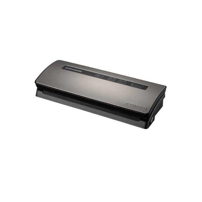 Вакууматор, Redmond, RVS-M020, Мощность 250W, Скорость всасывания 12 л/мин, Длина термоленты 30см, Тип управления электронный, Материал корпуса нержавеющая сталь, Пластик, Серый металлик
