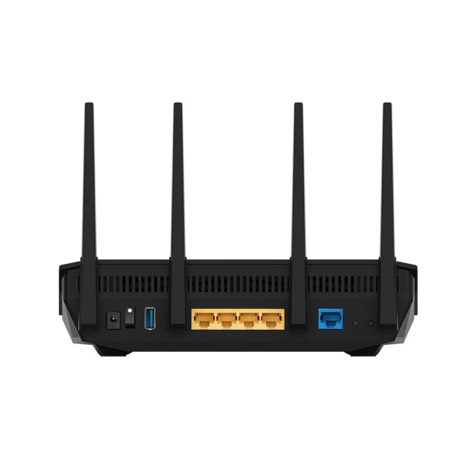 Сетевой маршрутизатор со встроенной беспроводной точкой доступа, ASUS, RT-AX5400, 802.11/n/ac/ax, AX5400, 1 порт 10/100/1000M WAN, 4 порта 10/100/1000M LAN, 1 порт USB3.2