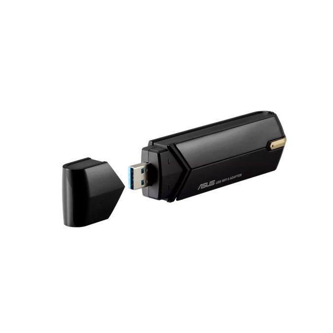 Беспроводной сетевой адаптер, ASUS, USB-AX56, 802.11/n/ac/ax, AX1800 , 1 порт USB3.2
