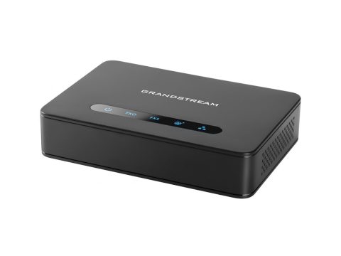 Телефонный адаптер, Grandstream, HT813, VoIP-шлюз, аналоговый FXS/FXO-шлюз, 1xFXS RJ11, 1xFXO RJ11, 2xFE, SIP, NAT, T.38, Lifeline