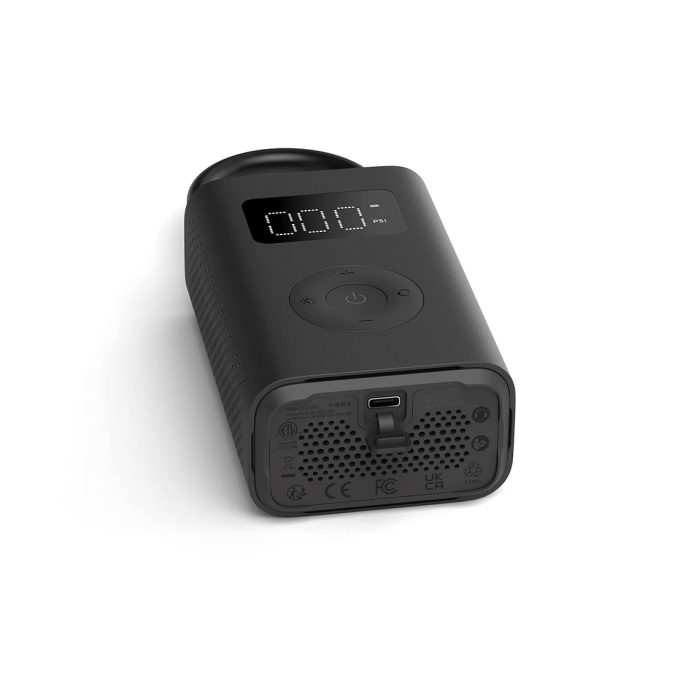 Автомобильный компрессор, Xiaomi, Portable Electric Air Compressor 2, BHR7112GL/MJCQB06QW, Литий-ионный аккумулятор 2000 мАч (14,4 Втч), Уровень шума во время работы