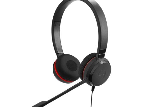 Гарнитура, Jabra, 5399-823-309, Evolve 30 II MS Stereo, USB-A, Удаленный контроль вызовов, Jack 3,5мм, Hi-Fi стереозвук, Защита от шумов PeakStop™, Шумоподавление