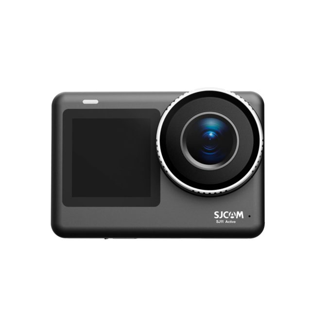 Экшн-камера, SJCAM, SJ11 Active, 4K/60fps, Sony IMX377 12 МП 170°, Wifi 10 м/2,4 & 5 Hz, Slow motion, Чипсет Ambarella H22S85, 1300mAh, 2.33" сенсорный дисплей, Чёрный