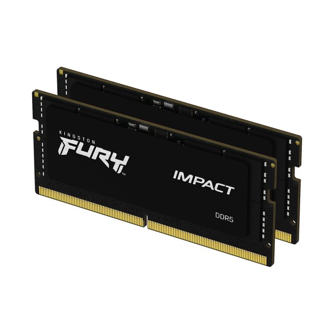 Комплект модулей памяти для ноутбука, Kingston, FURY Impact KF548S38IBK2-32 (Kit 2x16GB), DDR5, 32GB, SO-DIMM