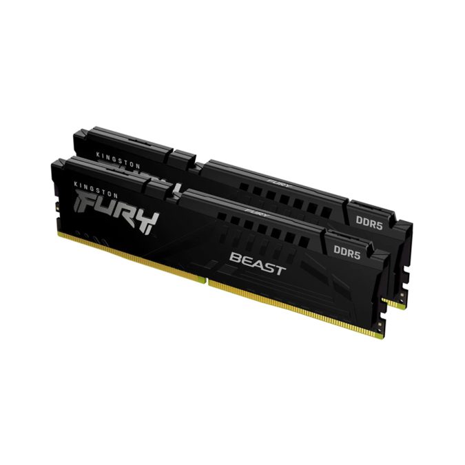 Комплект модулей памяти, Kingston, Fury Beast KF560C36BBEK2-16 (Kit 2x8GB), DDR5, 16GB, CL36, DIMM