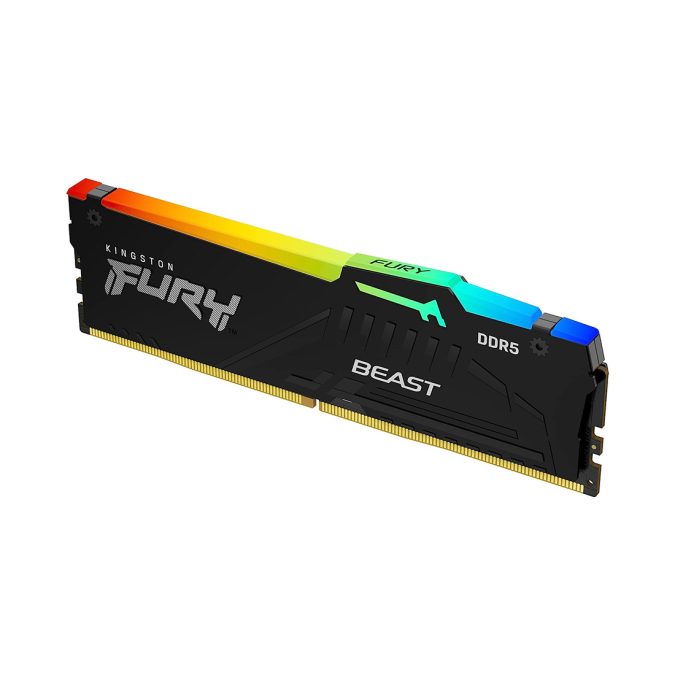 Модуль памяти, Kingston,FURY Beast RGB XMP KF560C36BBEA-8, DDR5, 8GB, CL36, DIMM