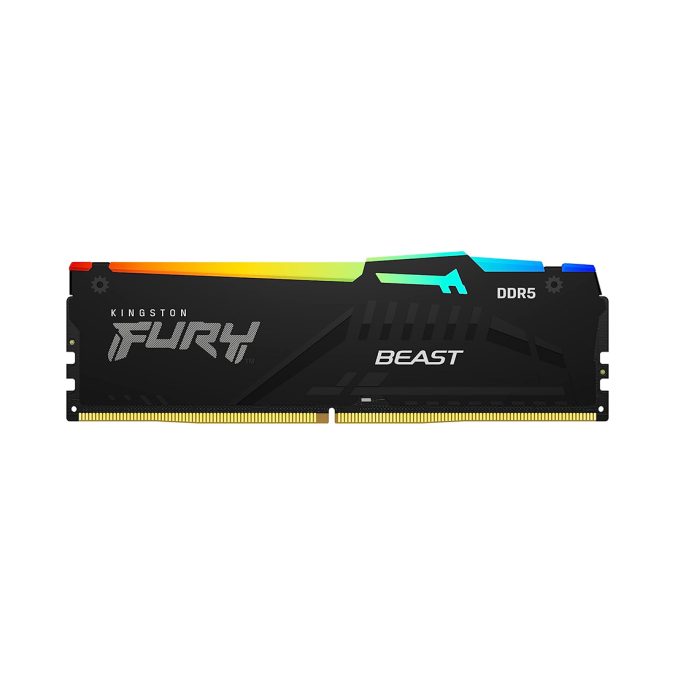 Модуль памяти, Kingston,FURY Beast RGB XMP KF560C36BBEA-8, DDR5, 8GB, CL36, DIMM