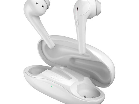 Наушники,1MORE, Comfobuds 2 ES303, Внутриканальные, Беспроводные, 2,400 ГГц – 2,4835 ГГц, 28 Oм, Мощность 5мВт, Размер 39,36  17,96  19,2 мм( наушник)/68,8  30  26,4 мм( кейс), Емкость аккумулятора 43 мАч(наушник)/410 мАч (кейс), Время заряда 40 минут( наушник)/80 минут( кейс), Время работы 24ч, Bluetooth® 5.2, HFP A2DP /AVRCP, Вес 36.5 г, Белый