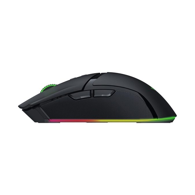 Компьютерная мышь, Razer ,Cobra Pro, RZ01-04660100-R3G1, Игровая, Оптическая, до 20 000dpi, 8 кнопок, Razer Chroma™ RGB подсветка с реальными 16,8 млн настраиваемыми цветами, беспроводная, USB, 82 г Чёрная
