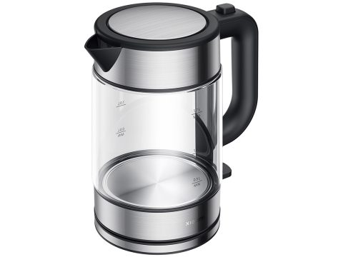 Чайник электрический, Xiaomi, MJDSH05FD (BHR7490RU), Mi Electric Kettle, 1.7 л, LED дисплей, 2200 Вт, Быстрое кипячение, Стеклянный
