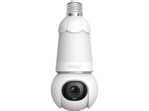 Wi-Fi видеокамера, Imou, Bulb Cam 5MP, Лампа-камера, Цоколь Е27, CMOS-матрица 1/2.8", Механический ИК-фильтр, ИК-подсветка - до 30 м, Функция день/ночь, Объектив: 2,8 мм, Скор. записи: до 25/30 к/c, DC 12V 1A