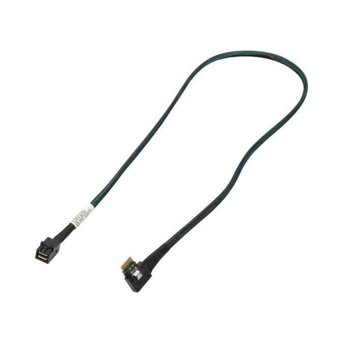 Кабель интерфейсный Slim SAS/SATA, Supermicro, CBL-SAST-1275-100, HD x4 (STR) to Slimline x4 (LE), INT, 75cm, 100 OH