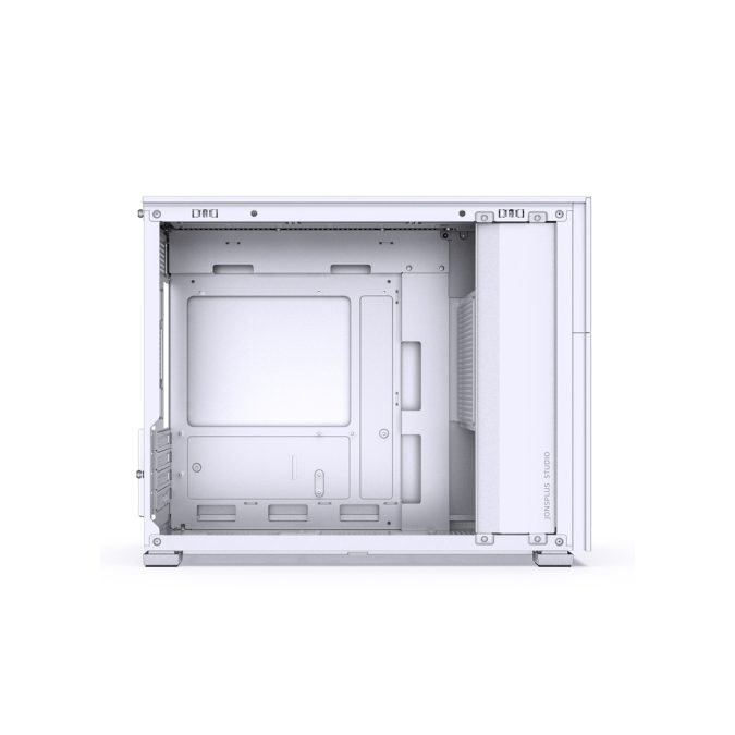 Компьютерный корпус, Jonsbo, D31 STD White, Mini-Tower, ITX/DTX/M-ATX, Type-C*1/USB3.0*1, Audio+Mic, Высота процессорного кулера до 168 мм, Длина VGA до 400 мм, 1*3.5"/2*2.5", Сталь, Пластик, Закаленное стекло, 205*363*452 мм, Без Б/П, Белый