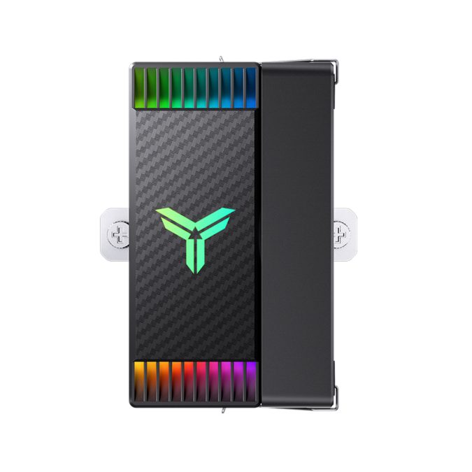 Кулер для процессора, Jonsbo, CR-1000 EVO(ARGB) Black, INTEL: LGA 1200/115X/1700, AMD AM4, TDP 220W, 103мм, 600-1500 об/мин, 59.46 CFM, 32 dB(A), 4 pin PWM/3pin ARGB, 120*71*154мм, Чёрный