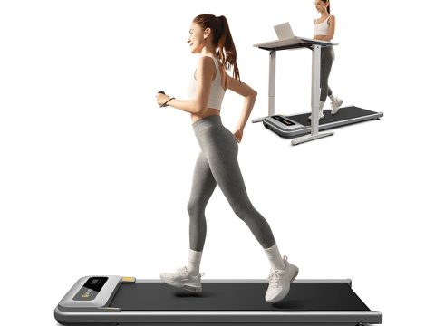 Домашняя дорожка для ходьбы, Xiaomi, UREVO Treadmill U1, New version, 6975165000483, Нагрузка до 120кг, скорость от 1 км/ч до 6 км/ч, 220В, Мощность 560W, 3 режима, Пульт дистанционного управления, Алюминиевый сплав, Древесноволокнистая плита высокой плотности, Серый