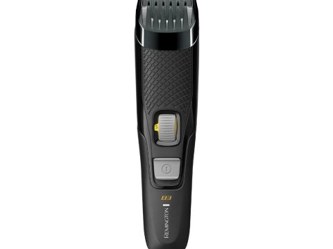 Триммер, Remington, MB3000, Пластик, Материал лезвий нержавеющая сталь, Количество насадок в комплекте 1, Питание от батарей, Тип используемых батарей - AAA, Черный