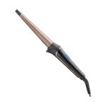 Плойка конусная, Remington, CI91W1B, 37W, Диаметр щипцов 13-25 мм, Количество температурных режимов 10, Диапазон температуры нагрева 120-210 °С, Материал покрытия керамика, Длина шнура 300см, Черный