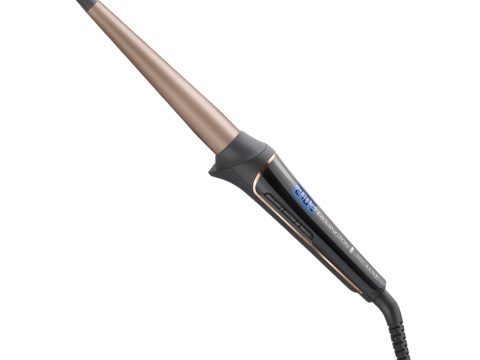 Плойка конусная, Remington, CI91W1B, 37W, Диаметр щипцов 13-25 мм, Количество температурных режимов 10, Диапазон температуры нагрева 120-210 °С, Материал покрытия керамика, Длина шнура 300см, Черный