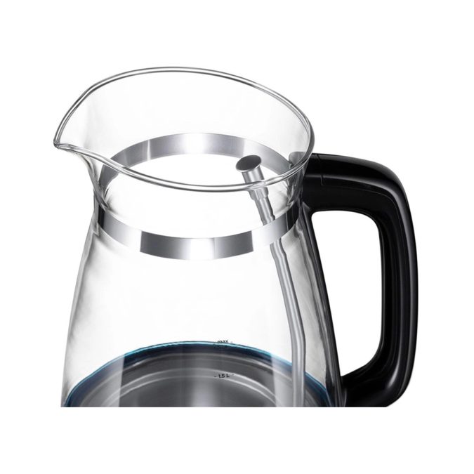 Чайник электрический, Russell Hobbs, 26080-70, Объем 1.7л, Стекло, Защита от перегрева, Выключение при снятии с базы, Мощность 2400W, Черный