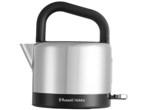 Чайник электрический, Russell Hobbs, 26420-70, Объем 1.5л, Нержавеющая сталь, Установка температуры нагрева 100°C, Защита от перегрева, Выключение при снятии с базы, Мощность 2400W, Серебристый