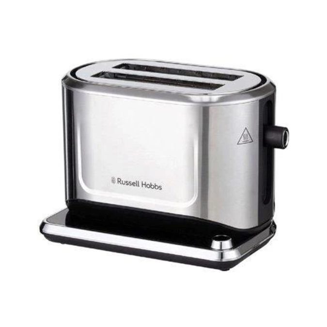 Тостер, Russell Hobbs, 26210-56, Мощность 1640W, 2 отделения, 6 режимов обжаривания, Нержавеющая сталь, Подогрев, Размораживание, «Пауза» во время приготовления, Автоцентрирование, Подъем маленьких тостов, Таймер, Стальной