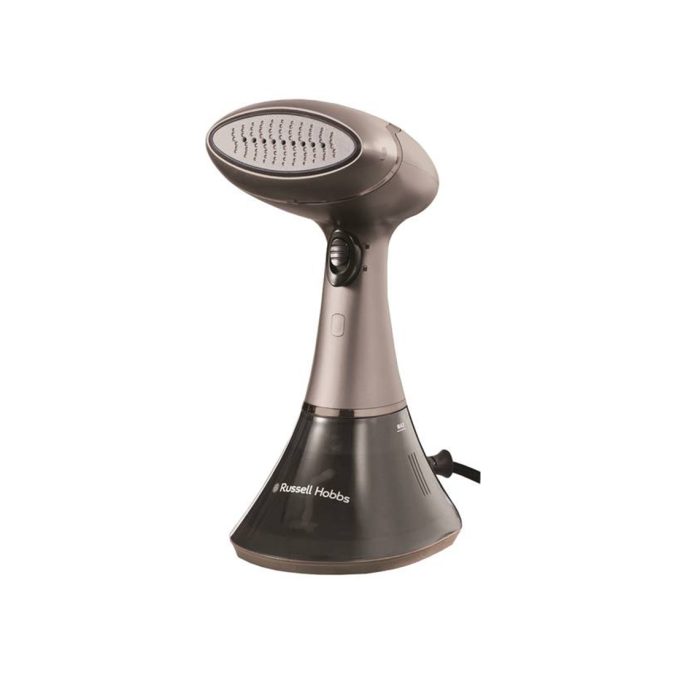 Отпариватель ручной, Russell Hobbs, 28040-56, Мощность 1800W, Постоянная подача пара 32 г/мин, Керамическая подошва, Скорость нагрева 45с, Автоотключение, Коричневый
